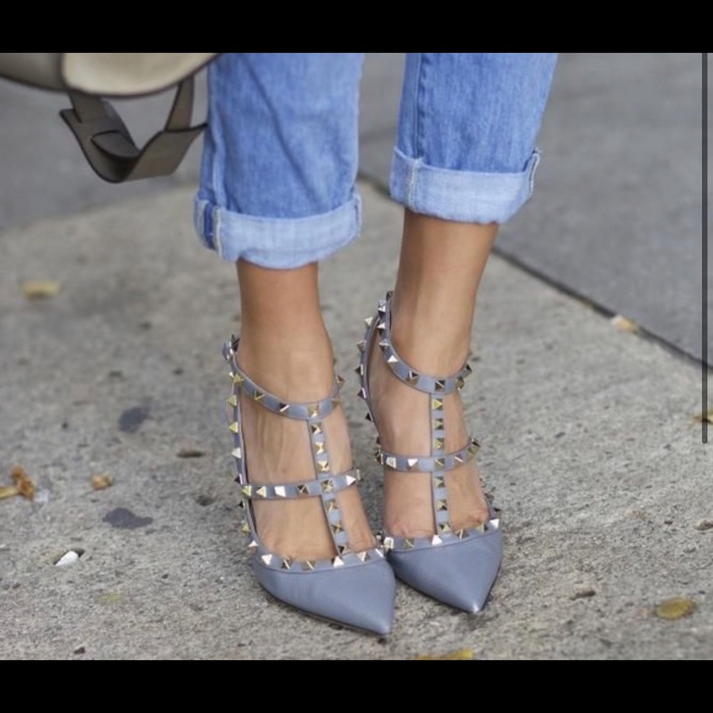 BCBG studded heel